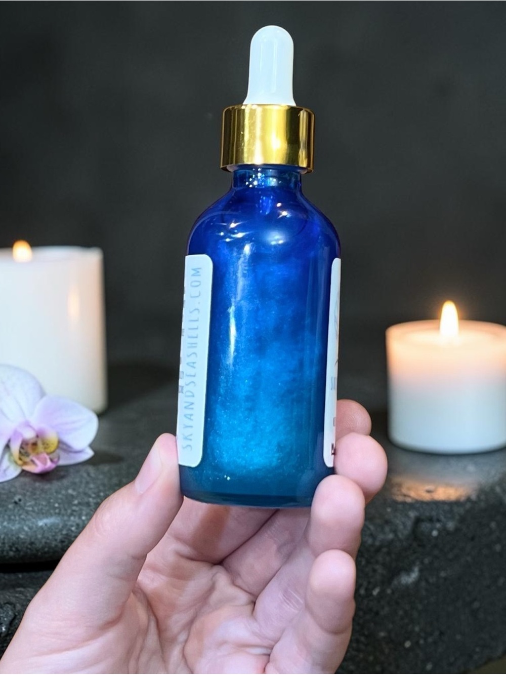 Hand Crafted “Moonstone Mist” Scented Body Oil by Sky & Seashells Skincare - Picture 4 of 4